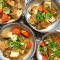 ふたごゆき's cooksnap of when they made 厚揚げとなめこ・人参の煮物♪.