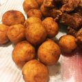 鳥肉ちゃん's cooksnap of when they made レンコンボール.