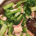 1035's cooksnap of when they made イカとブロッコリーの塩炒め.