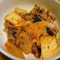 うぅこちゃん's cooksnap of when they made 簡単☆厚揚げと豚キムチの炒め.
