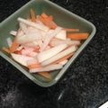 didiko's cooksnap of when they made 電子レンジで3分・なます作り。.