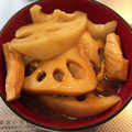 ゆりYO船長's cooksnap of when they made お母さんのかしわ（鶏肉）とレンコンの煮物.