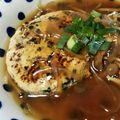 さきゆずっこ's cooksnap of when they made 簡単！ほうれん草入り餡掛け豆腐ハンバーグ.