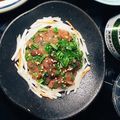 noranek0's cooksnap of when they made 絶品！マグロのなめろう！.