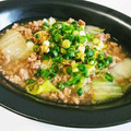 クックVL7M2R☆'s cooksnap of when they made 簡単　豚ひき肉と白菜のとろとろ丼.