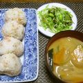 ジョングレ's cooksnap of when they made 鮭フレークと天かすのおにぎり.