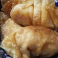 ひよめい☆'s cooksnap of when they made 中身は？！かぼちゃ～♪♪揚げ餃子☆.