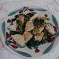 イチゴ、イチゴ。's cooksnap of when they made プレ農家めし◆鶏のむね肉と青菜の塩麹炒め.