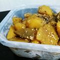 sugarvine's cooksnap of when they made あま香ばしい♪さつまいものゴマ味噌煮.