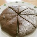 ふみぽよ✿'s cooksnap of when they made まずいチョコで美味しいガトーショコラ.