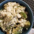 ももpppp's cooksnap of when they made アボカドと豆腐の胡麻和え.