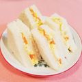 Richland☆Y's cooksnap of when they made 卵とにんじんのサンドイッチ.