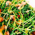 ははぁ's cooksnap of when they made 簡単でごめんね♪豆苗とシーチキン炒め.