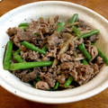 マサトレイン's cooksnap of when they made 春☆激ウマ！新ごぼうといんげんの牛肉炒め.