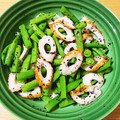 ﾗｯｾﾙ2000's cooksnap of when they made いんげんの赤しそ和え.
