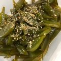 もきち☆'s cooksnap of when they made めかぶ茎のきんぴら.