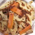 Lily飯's cooksnap of when they made れんこんと鰹節の煮物.