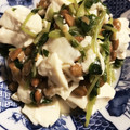 wheel☆bus's cooksnap of when they made 豆苗の納豆白和え.