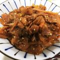 stsxxxkor's cooksnap of when they made にんじんきんぴら.