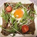 りくりくクッカー's cooksnap of when they made そば粉のクレープ（ガレット）で朝食を✨.