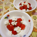 pitachan1's cooksnap of when they made いちごとカッテージチーズとはちみつ.