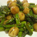 まりもりくん's cooksnap of when they made ﾌﾞﾛｯｺﾘｰと帆立の炒め物.