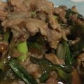 フットサ's cooksnap of when they made 炒めネギの豚肉乗せ.