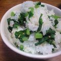 アロエリンゴ's cooksnap of when they made 大根葉で。菜飯.