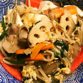 いくたん００７'s cooksnap of when they made ☆簡単☆カニカマと卵のあんかけうどん.