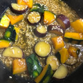 マーブルとラン's cooksnap of when they made かぼちゃとサツマイモのいとこ煮♪.
