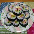 うに子's cooksnap of when they made №２１　簡単キンパ　韓国友人Ｓさん直伝.