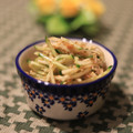 ぽっぽぺぺ's cooksnap of when they made 大根ときゅうりの梅おかか和え.