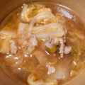 クック8SRCG7☆'s cooksnap of when they made 白菜と豚肉の生姜煮.