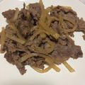 クック7TWFSX☆'s cooksnap of when they made 牛肉と大根のしょうが炒め★簡単.