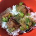 ルルルるか☆'s cooksnap of when they made ◆焼き鳥缶de大根みぞれ丼◆.