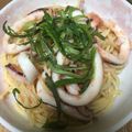 クックOIYYWA☆'s cooksnap of when they made ☆イカとたらこのスパゲッティーニ☆.