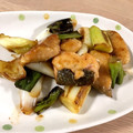 つばみ♡'s cooksnap of when they made 鮭と長ネギのバター醤油炒め.