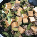 ☆ハスミ☆'s cooksnap of when they made 青梗菜と厚揚げの中華炒め.