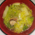 クックtake⭐️'s cooksnap of when they made 簡単白菜とサバ水煮缶のスープ.