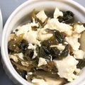 ねこばす's cooksnap of when they made ほったらかし！豆腐とワカメのサラダ.