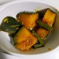 クッキングホチョ's cooksnap of when they made かぼちゃといんげんの和風ごまあえ.