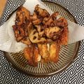 ふふりんりん's cooksnap of when they made 味付けは麺つゆだけ♬唐揚げレンコン❤。。.