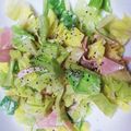 ellie21's cooksnap of when they made 【簡単】春キャベツとハムの醤油マヨサラダ.