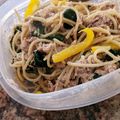 kn8ppppp's cooksnap of when they made 簡単ランチ！節約ツナとトマトの和風パスタ.