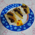 イチゴ、イチゴ。's cooksnap of when they made 蒸しりんご×蒸しあずきの甘塩トースト.