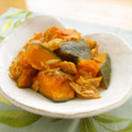 caramel-cookie's cooksnap of when they made レンジで♪簡単かぼちゃの煮物.