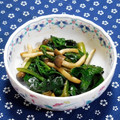 ｍａｒｉ♪'s cooksnap of when they made ちぢみほうれん草としめじのバター醤油炒め.