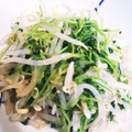 はっぴーふらわー's cooksnap of when they made 旨っ！もやしと豆苗のナムル.