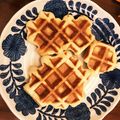Fionarao's cooksnap of when they made 冷蔵庫長時間発酵法で、簡単ワッフル.