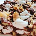 Yulipopo's cooksnap of when they made バレンタイン＊マシュマロの贅沢チョコバー.